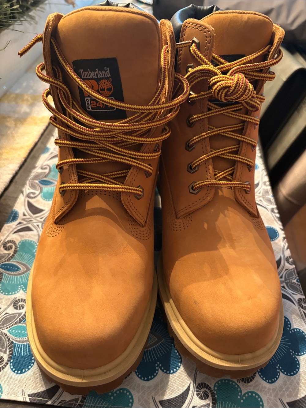 Timberland Men’s Wheat/Tan 6-Inch Classic Work Boots